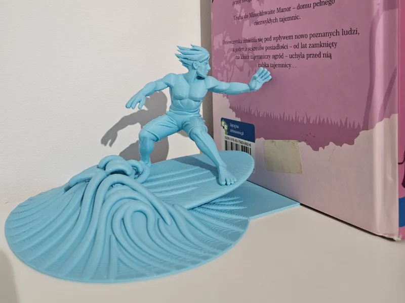 BookEnd – Surfing Bookend 