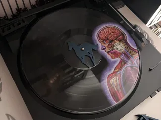 record player topper deftones
