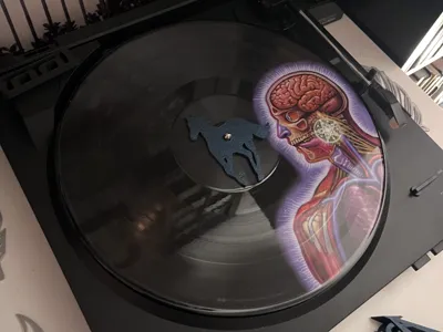record player topper deftones