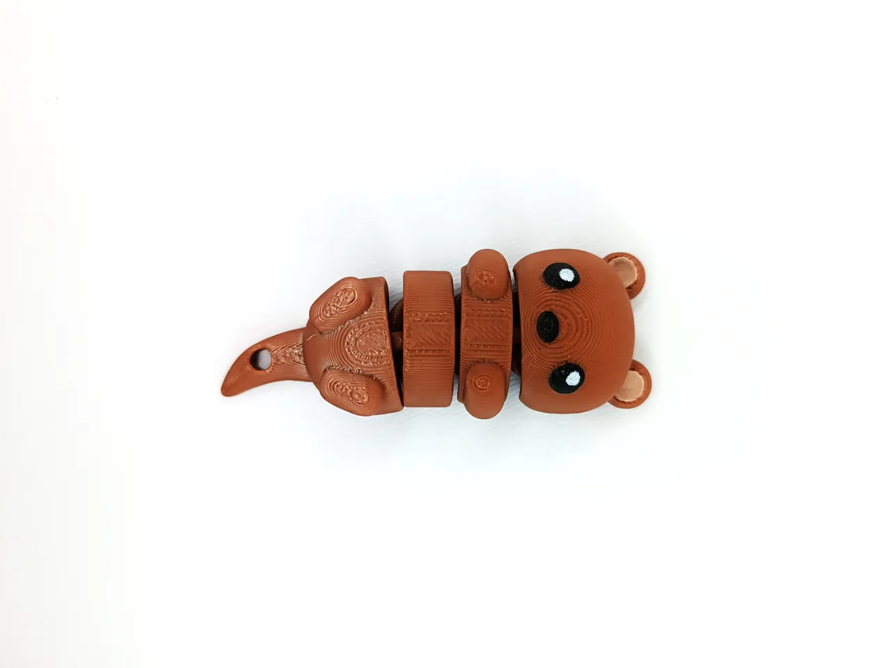 Cute Flexi Pets Otter (Keychain & Magnet) view 4