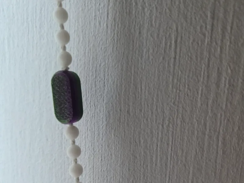 Blind pull cord connector