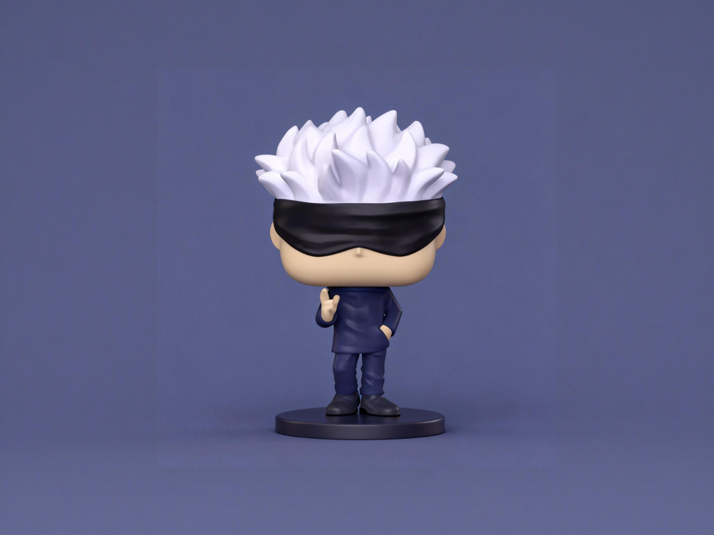 五条悟-咒术回战动漫周边手办-Funko丰高POP涂色玩具