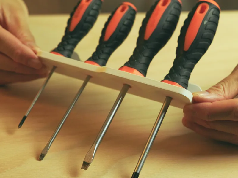 Screwdriver wallmount holder 