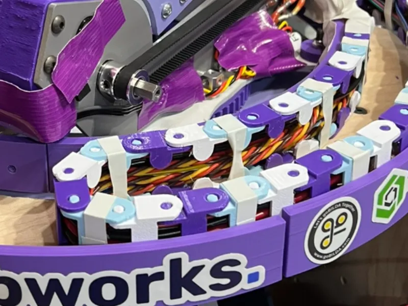 Reverse Bend Radius Drag Chain(can bend both ways)