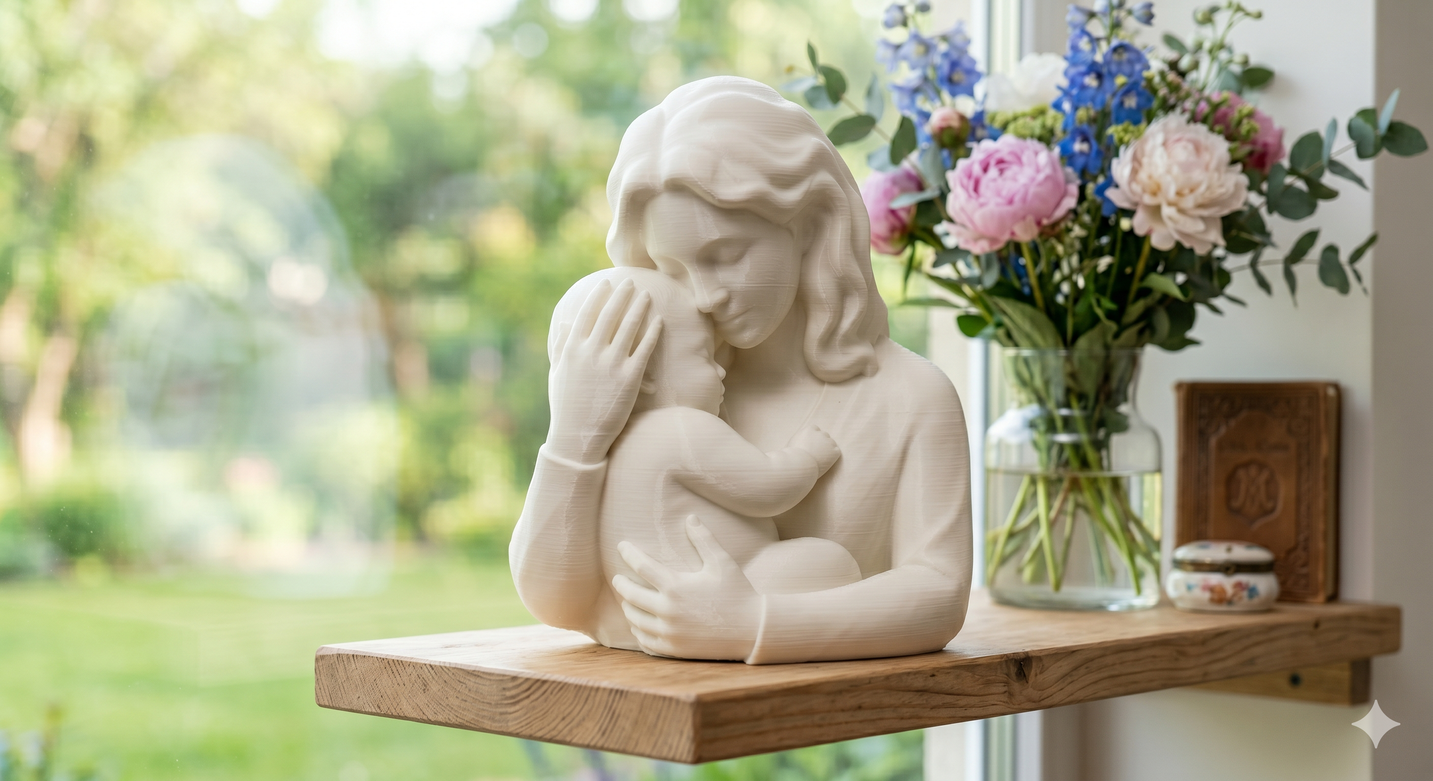 Miniatura 2 do modelo 3D Mother's Day Gift Statue