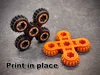 Two gear types - single color