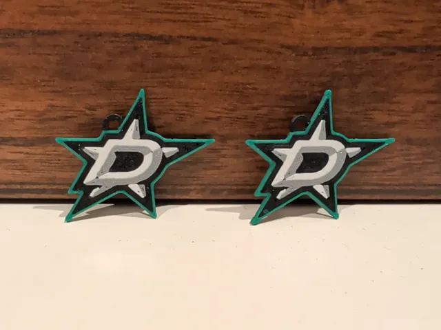 Dallas Stars Earrings