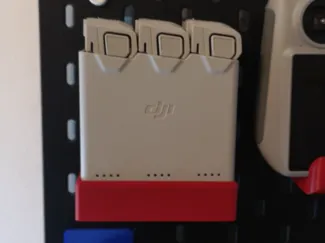 DJI mini 3 series charging hub peg board mount