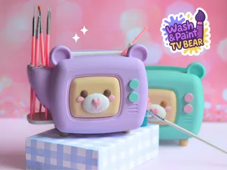 Wash & Paint Bear TV - NO AMS!