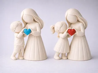 Mutter-Kind Figur – Perfektes Muttertagsgeschenk