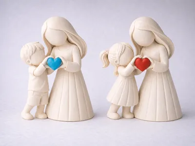 Mother-Child Figure – Perfect Mother's Day Gift