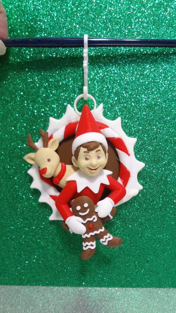 Splat Elf Elf on Shelf & Friends Ornament & Fridge Magnet!! by demarchix ...