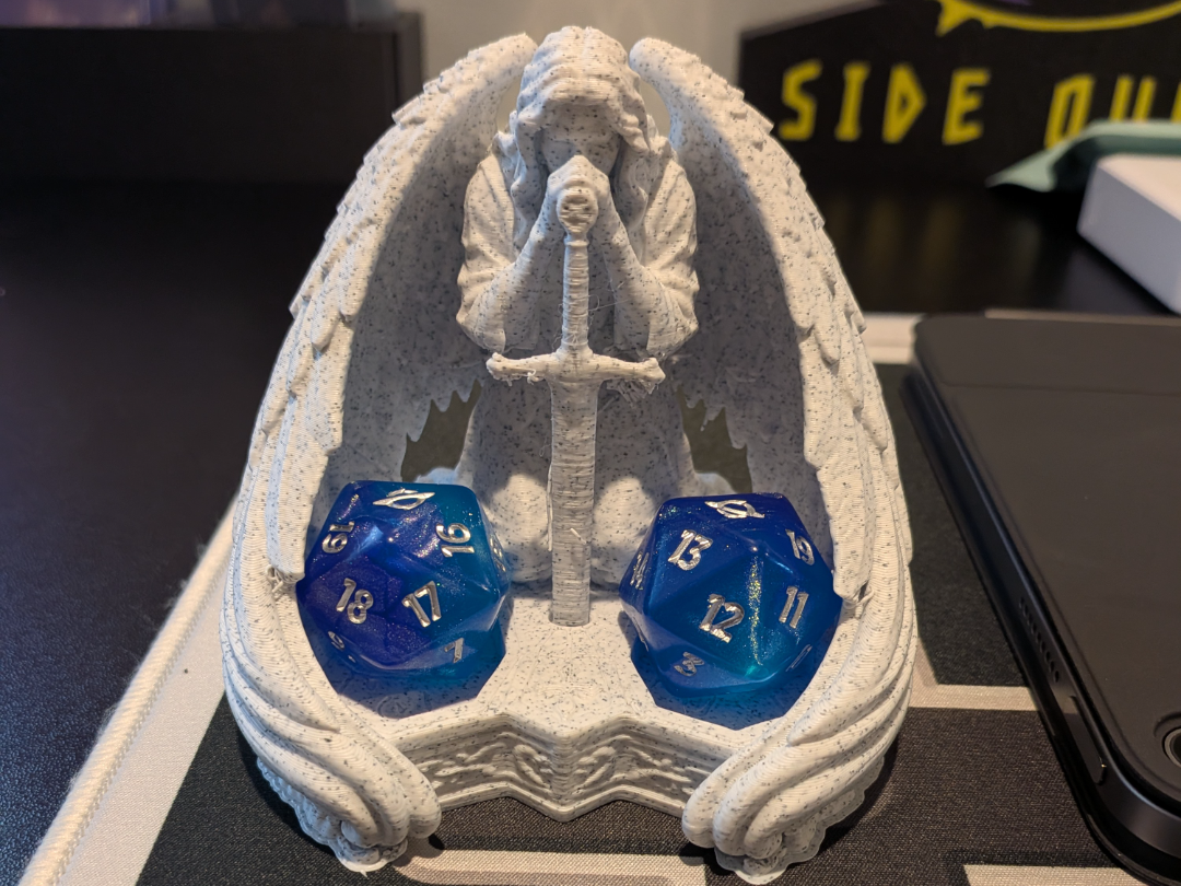 Guardian Angel Dice Holder