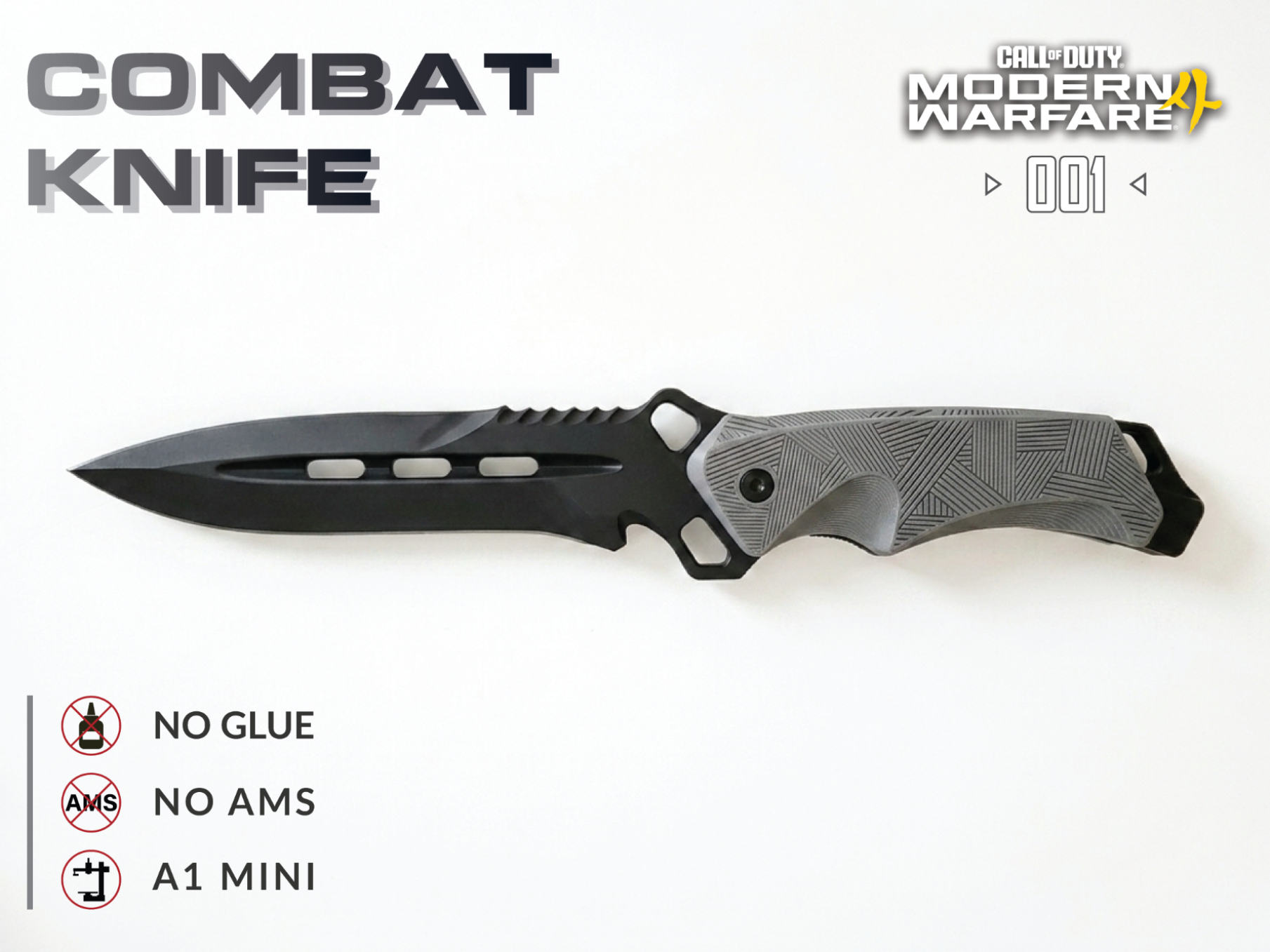 Call of Duty: Modern Warfare 4 - Combat Knife 3D model