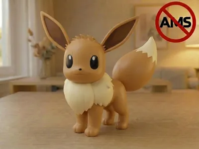 Eevee – Figurine (AMS + No AMS Versions)