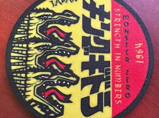 Monster Zero, King Ghidorah Coaster