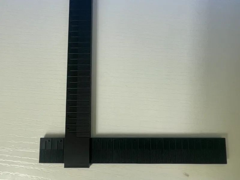 Right Angle Slide Ruler