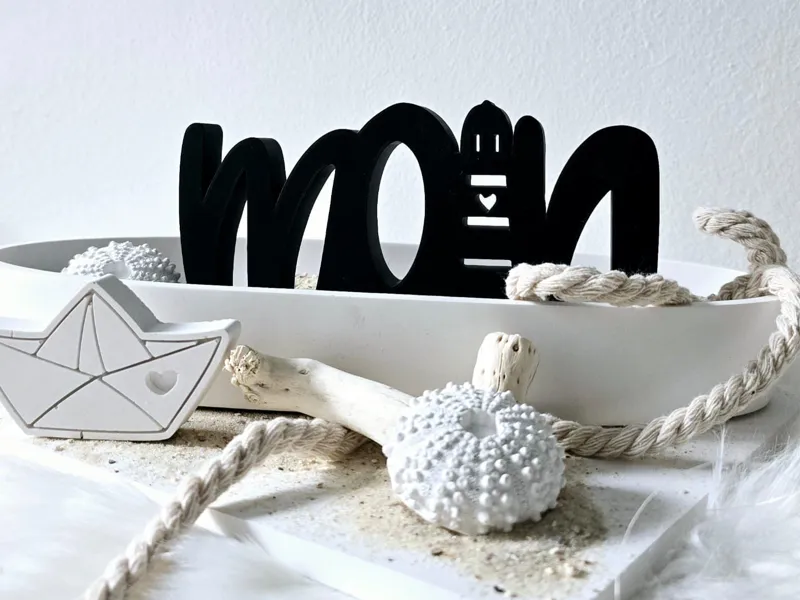 Moin Schriftzug