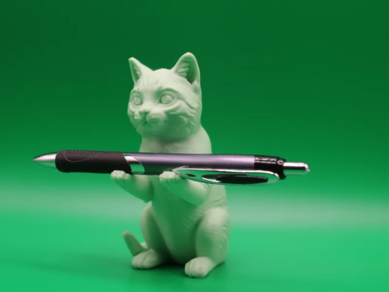 Pen Cat Buddy - Cute Cat Pen Keeper - Kitty Grip 