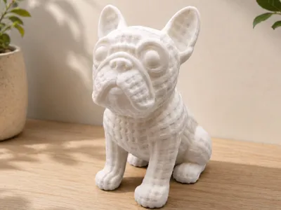 FRENCHY – French Bulldog Woven Style