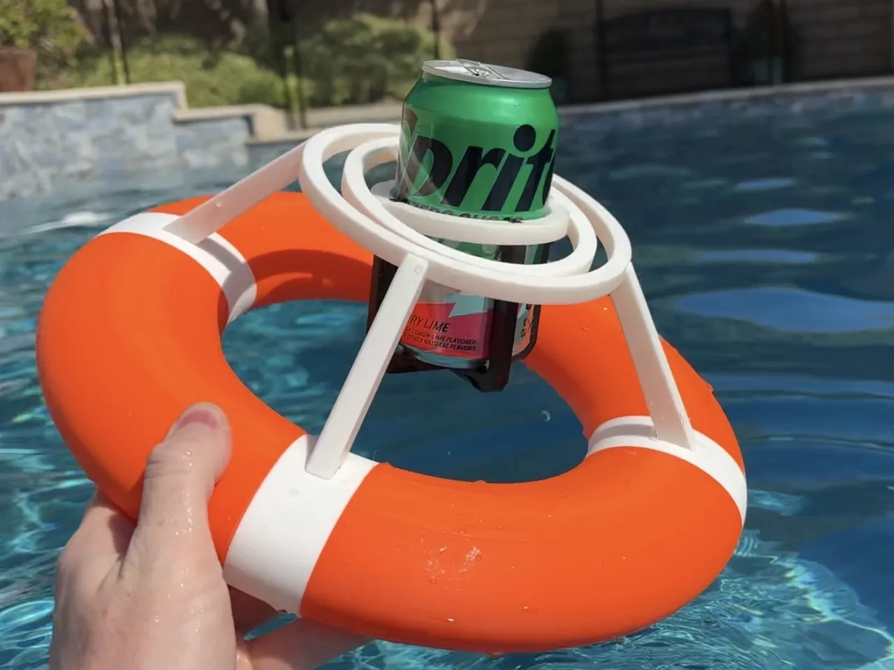 The Beer Buoy • Floating Gyro Cup Holder • No AMS view 4