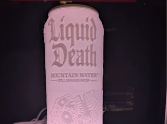 Liquid Death Lithophane