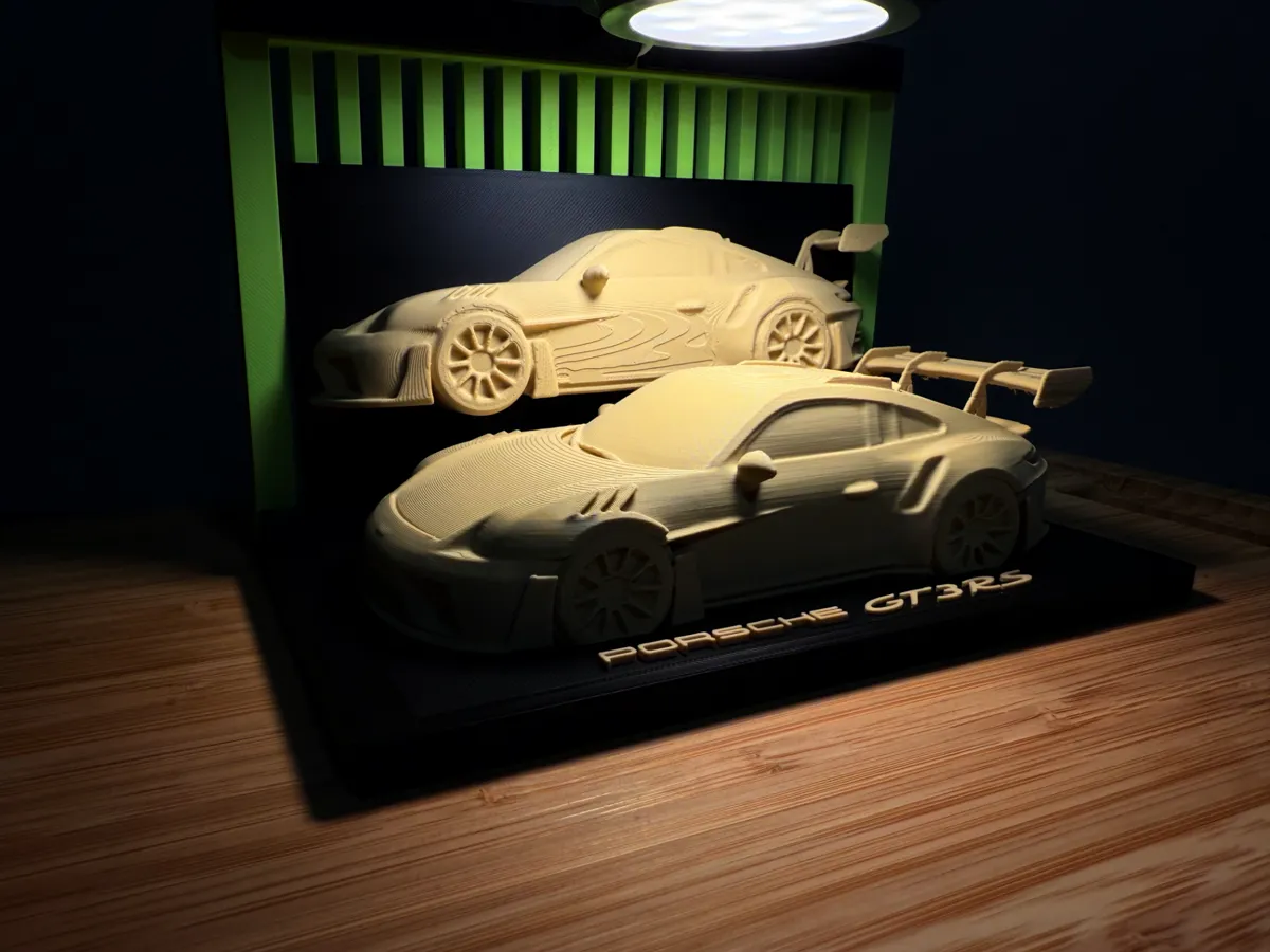 Porsche 911 GT3 RS (992) display model - Free 3D Print Model - MakerWorld