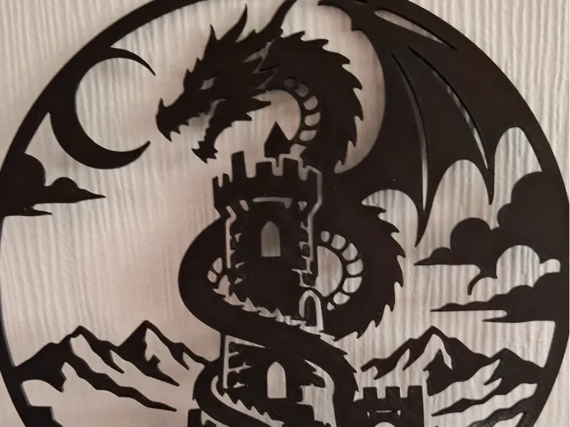 dragon silhouette