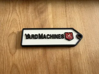 Yard Machines key chain