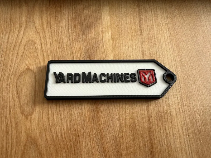 Yard Machines key chain
