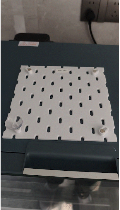 Magnetic&Vacuum Compatible Infinite-Pegboard