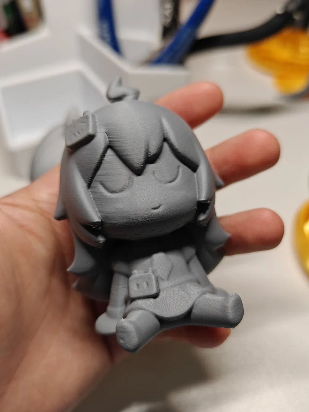Bilibili 2233-chan Cute Figure by Zzzihaoge MakerWorld: Download Free ...