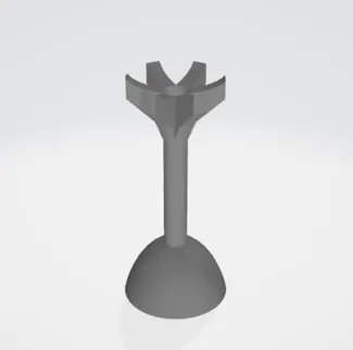 Golf Simulator Tee - 39mm tall