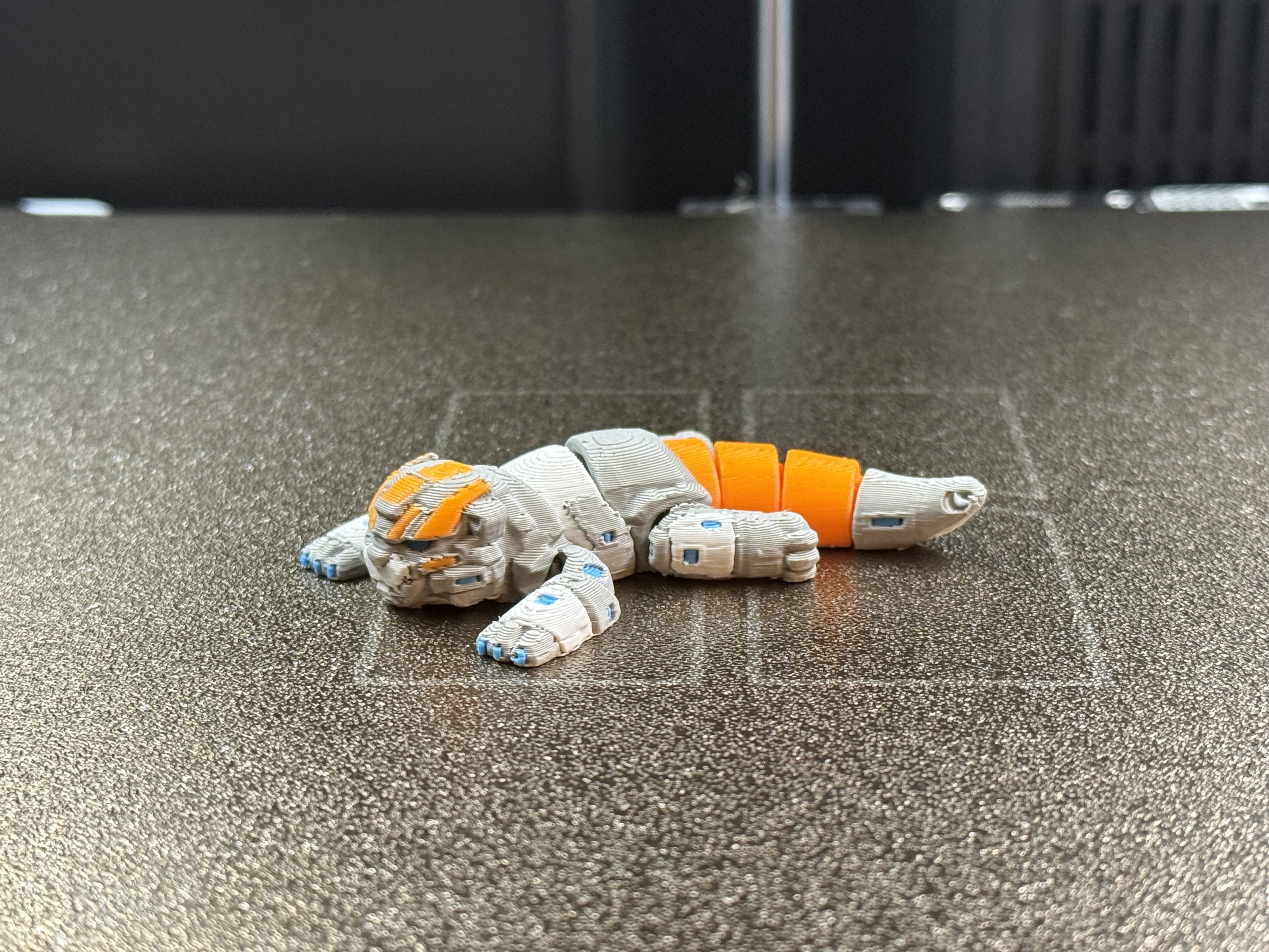 Miniatura 1 do modelo 3D Flexi Mecha Otter 