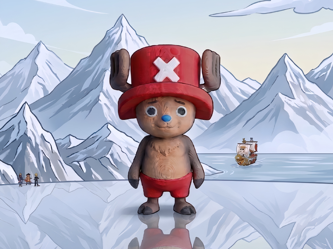 Chopper Flexi Piece- Articulated/Keychain OnePiece