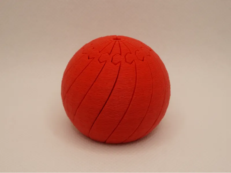 Twisty Fuzzy Ball Fidget