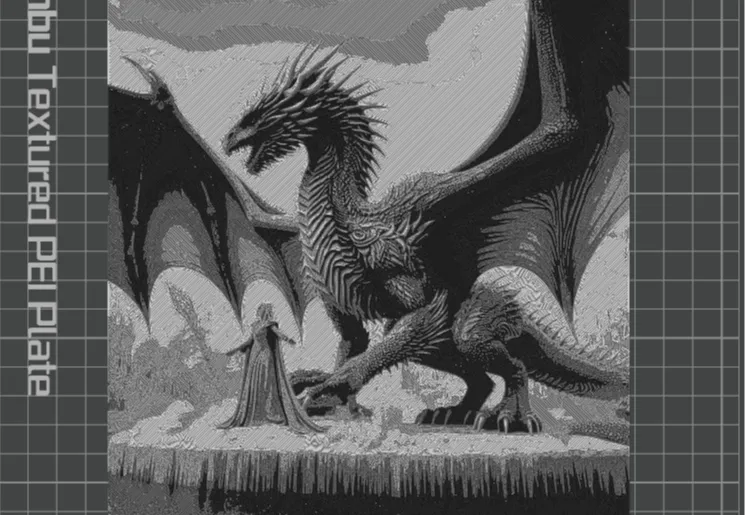 Powerful dragon from Game of Thrones