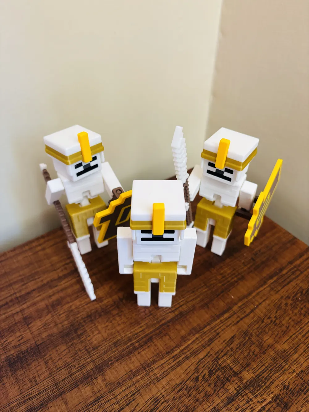 Skeleton Entity Model Minecraft Minecraft Skeleton Vanguard - Articulated - Free 3D Print Model ...