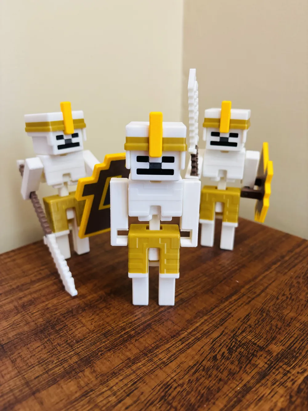 Skeleton Entity Model Minecraft Minecraft Skeleton Vanguard - Articulated - Free 3D Print Model ...
