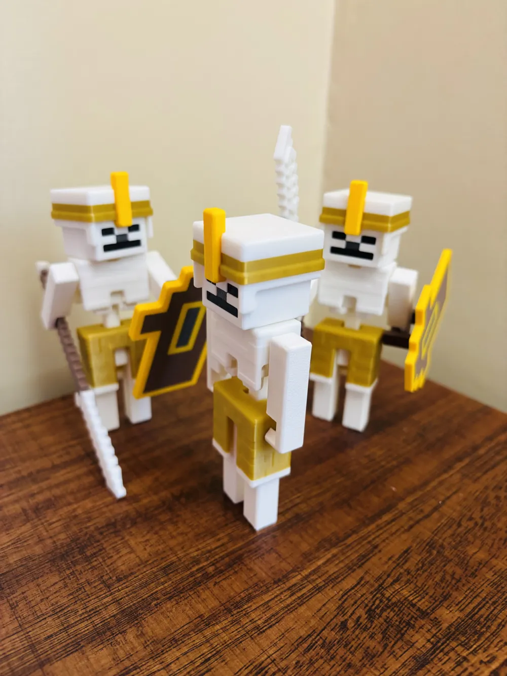 Skeleton Entity Model Minecraft Minecraft Skeleton Vanguard - Articulated - Free 3D Print Model ...