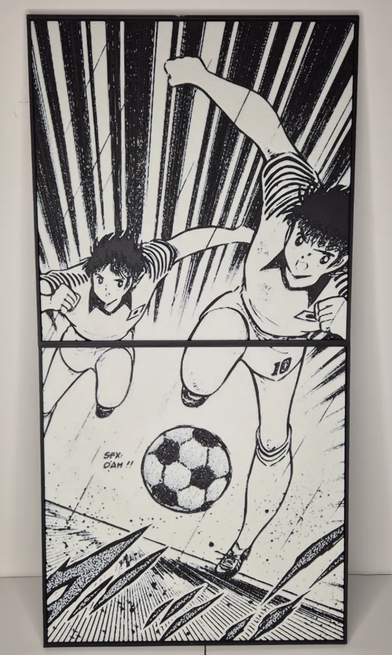Captain Tsubasa HueForge