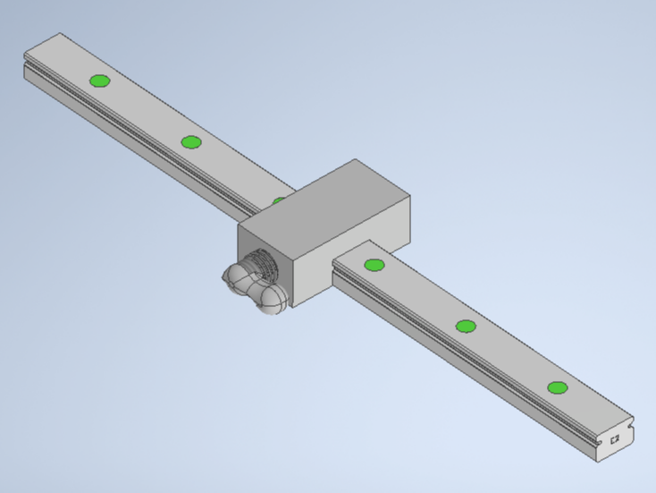 MGN15 Rail Lock Clamp, Linear Rail Axis Locker