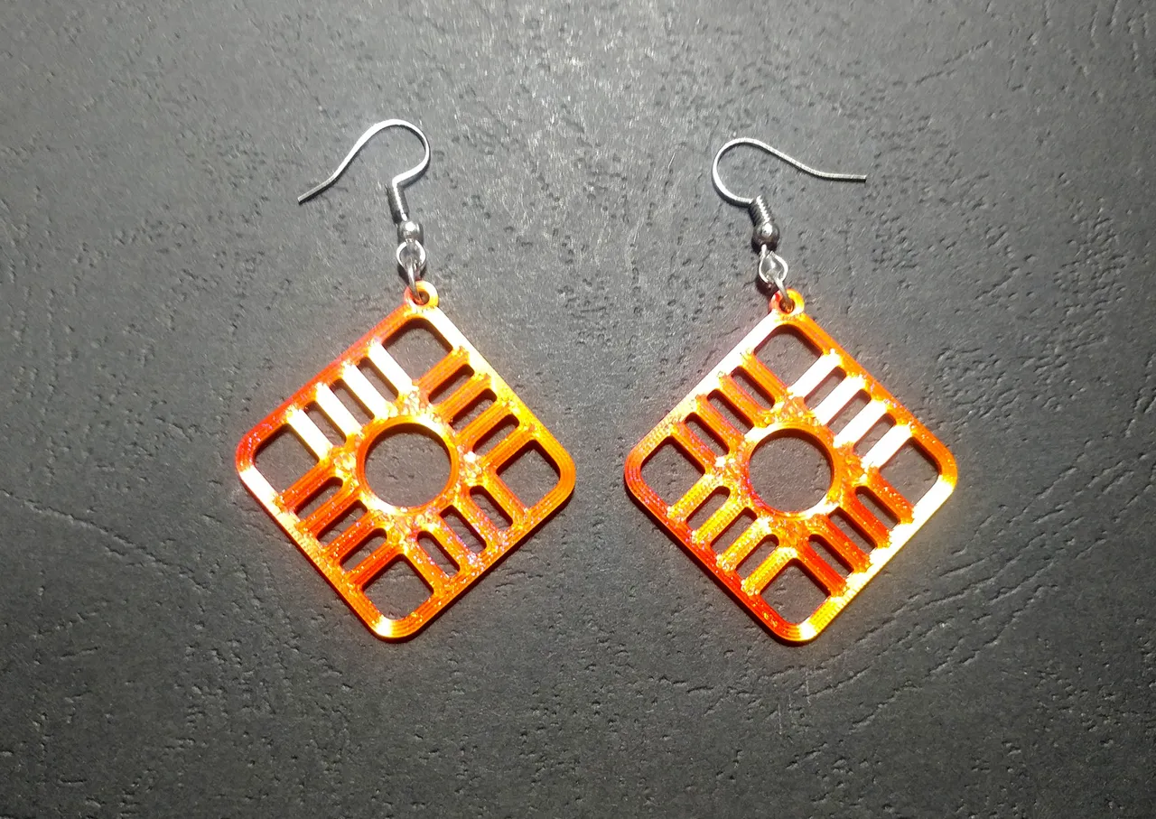 Flowing Radiance Earring view 3