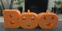 Panneau « Boo » citrouille d'Halloween — photo 3