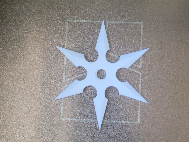 6 Point Shuriken Ninja Star
