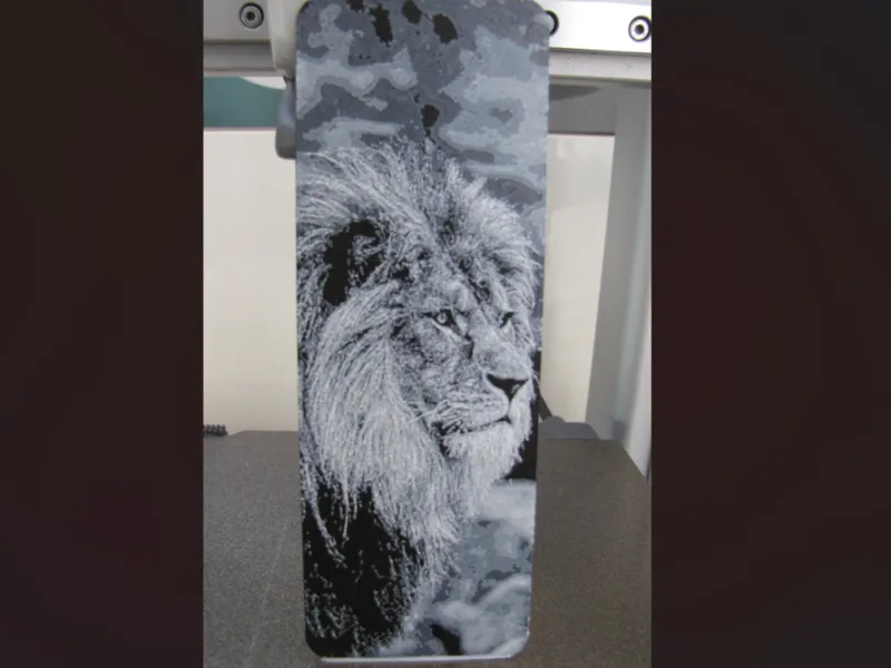 Lion bookmark 1