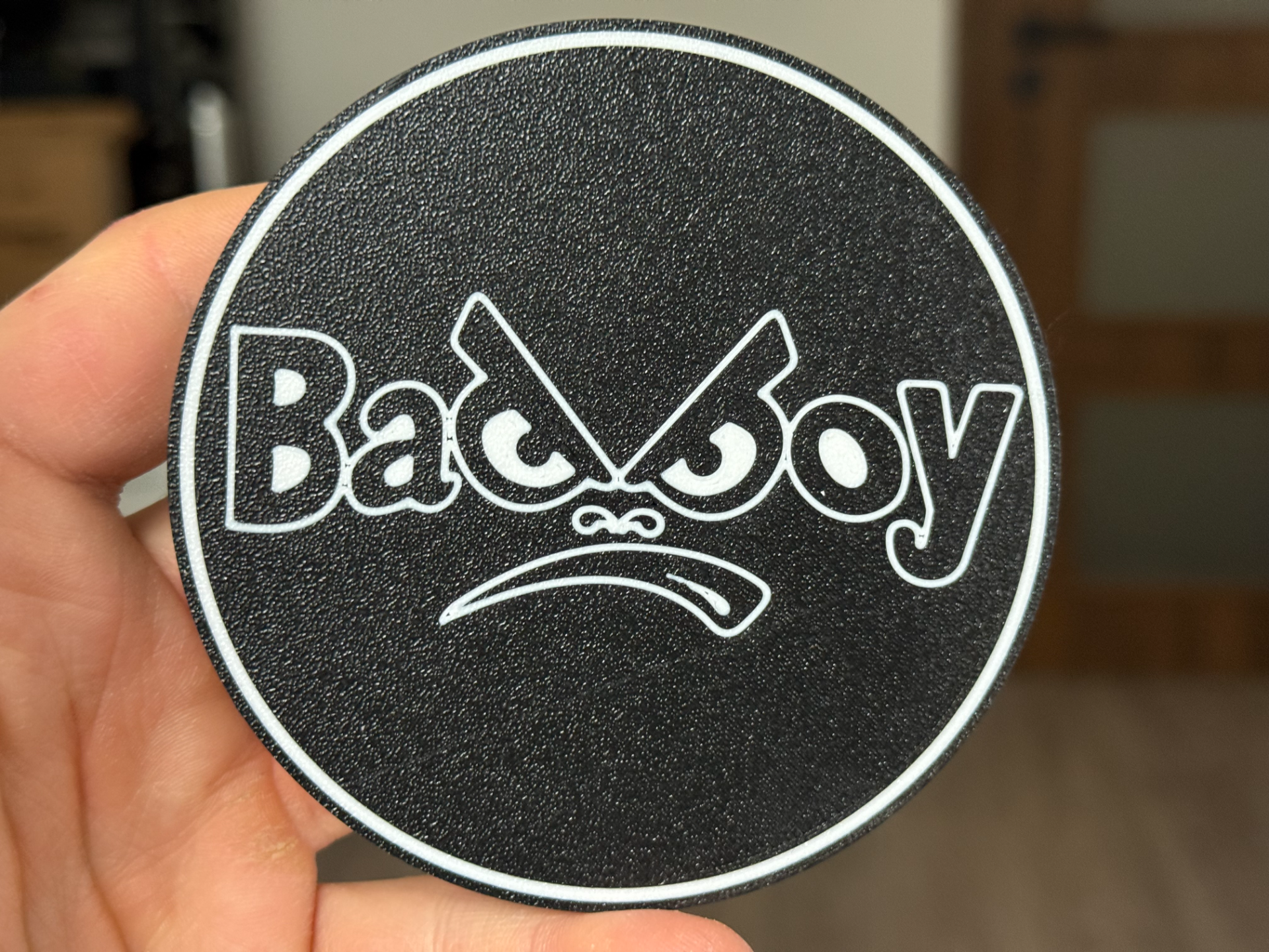 Bad Boy Face coaster