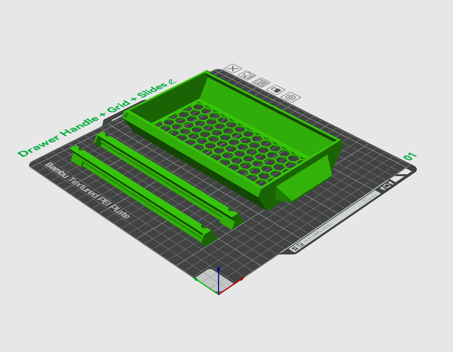 Miniatura 9 do modelo 3D Under Desk Drawer