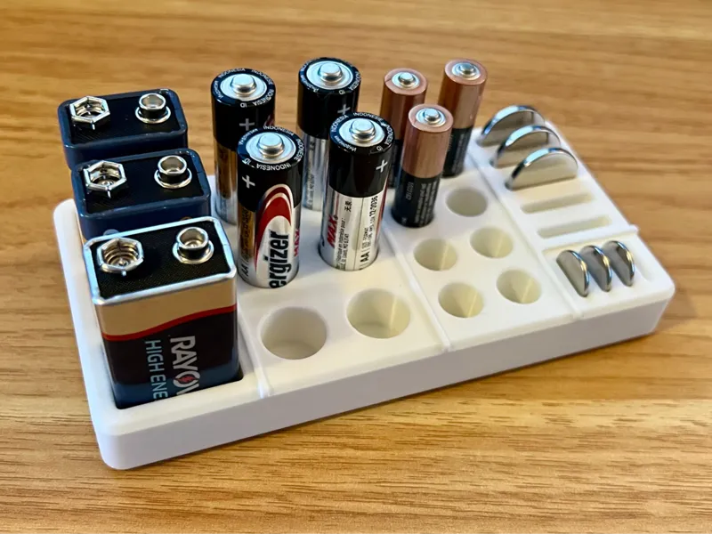 Simple Battery Organizer