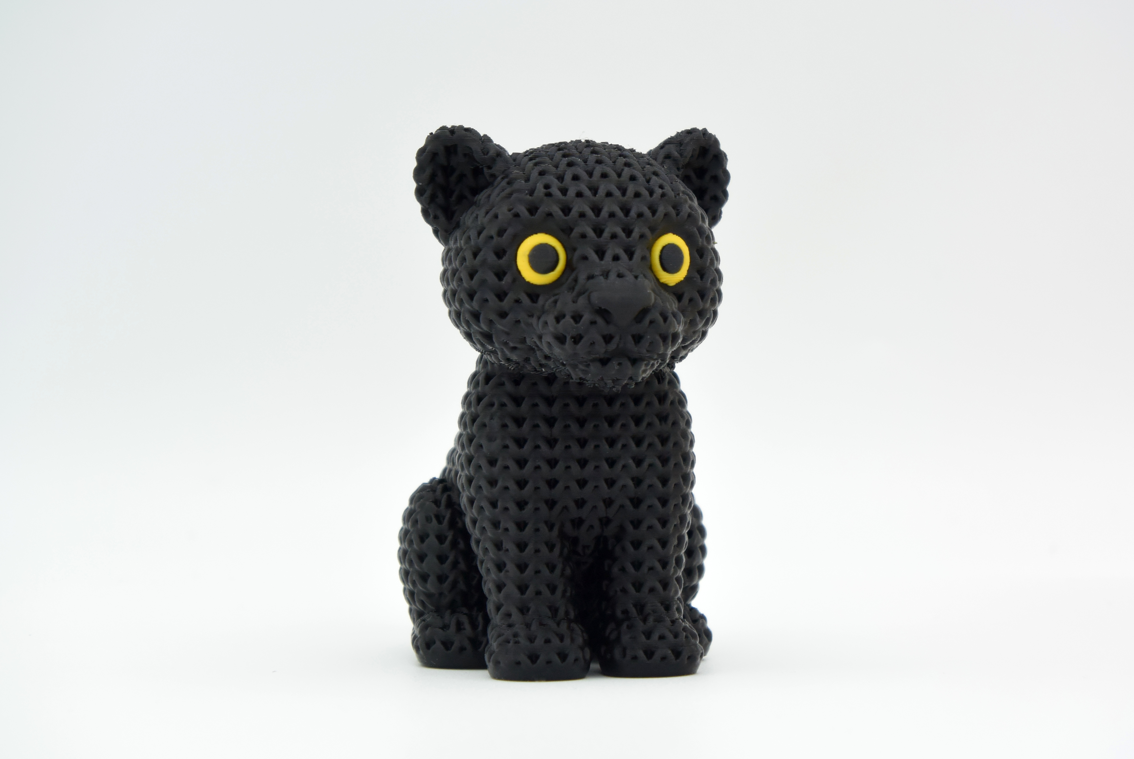 Miniatura 2 do modelo 3D Knitted Panther